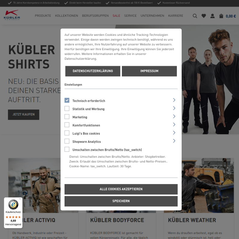 KÜBLER – Perfektes Arbeitsklima!